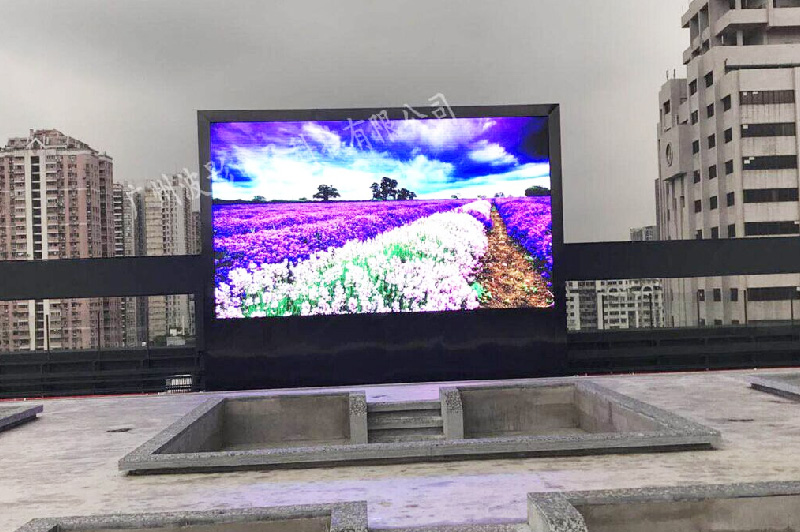 中華廣場戶外P3.91全彩LED顯示屏 