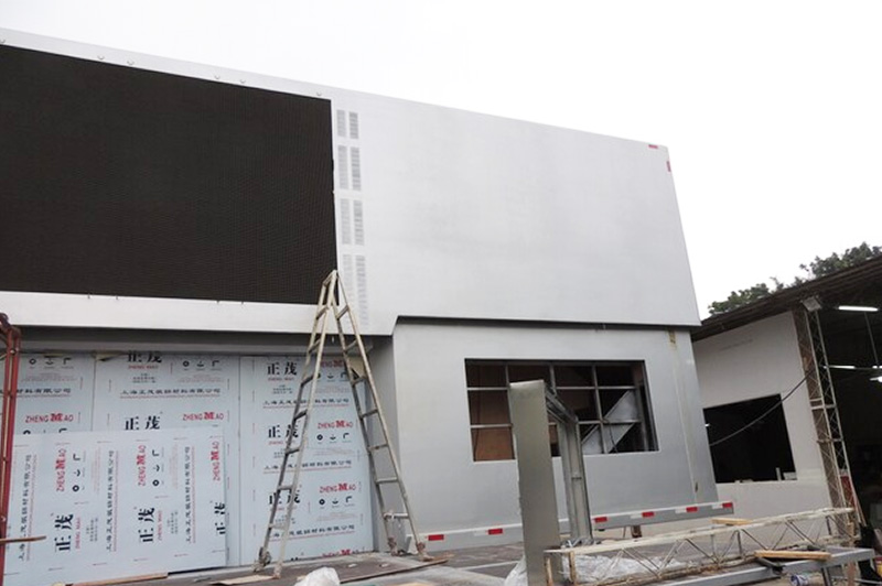 北京現代媒體宣傳車PH4戶外全彩色LED顯示屏 