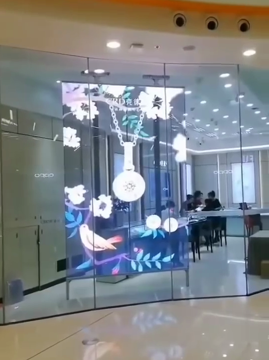某珠寶LED透明屏 